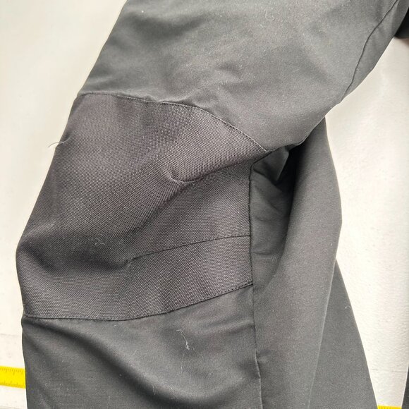 Faded Glory Black Insulated Snow Pants Elastic Waist Reinforced Knees L (10-12) - Picture 9 of 11